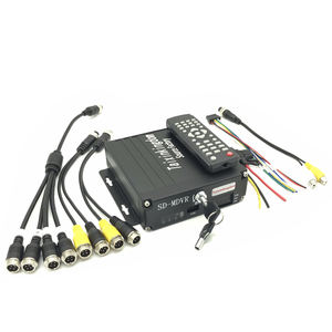 8 채널 자동차 비디오 모니터 <span class=keywords><strong>8ch</strong></span> <span class=keywords><strong>Dvr</strong></span> 카메라 시스템 H.265 1080p 트럭 모바일 듀얼 SD 카드 Mdvr - Product Image 1
