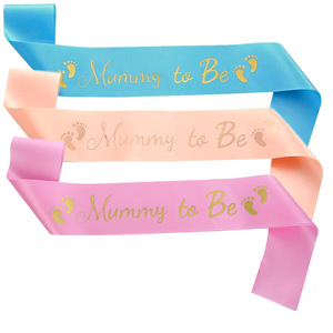 Custom Event Printed Pageant Ribbon <strong>Sashes</strong> Mom to Be <strong>Sash</strong> - Product Image 1