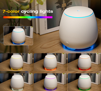 Diffuseur d'arômes 150 ml à prix d'usine avec lumière cyclique sept couleurs et humidificateur à brume fine pour la maison, garantie 1 an