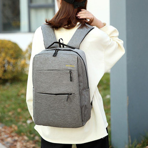 Custom Logo Men's Fashion Business Travel Laptop <b>Backpack</b> Waterproof Oxford Geometric Pattern Zipper 3-Piece Casual <b>Student</b> Bag - Product Image 3