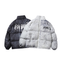 Manteaux de créateur pour hommes personnalisés, souples, imperméables pour l'extérieur grande taille, doudoune à bulles, mode hivernale décontractée en toile-Vente en gros