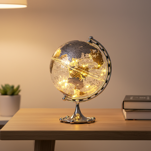 Wellfun Vente en gros Offre Spéciale Décoration de <span class=keywords><strong>la</strong></span> maison Ronde Terre claire Globe <span class=keywords><strong>Carte</strong></span> <span class=keywords><strong>du</strong></span> <span class=keywords><strong>monde</strong></span> - Product Image 5