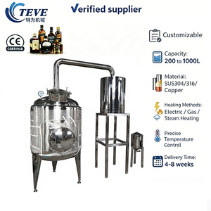 Custom <strong>Essential</strong> <strong>Oil</strong> <strong>Distiller</strong> - 50L-1000L Stainless Steel Steam Distillation Equipment for Herbs/Flowers (Lab &amp; Commercial Use) - Product Image 1