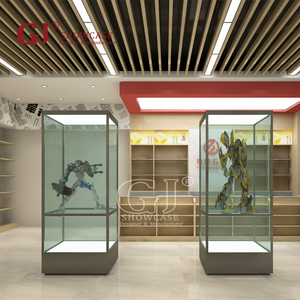 Tùy chỉnh kính con số hiển thị trường hợp cửa hàng bách hóa Đồ chơi kệ bán lẻ <span class=keywords><strong>Anime</strong></span> hành động Hình Búp Bê Đồ chơi kệ trưng bày đồ nội thất - Product Image 1