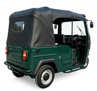 Triciclo Eléctrico Comercial para Pasajeros con Llanta de Hierro y Gran Capacidad de Carga para Transporte Urbano y Suburbano