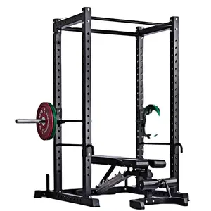 New design Chinese heavy duty free weight fitness squat rack equipment