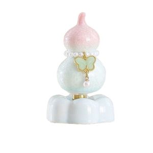Ensemble d'ornements en céramique en forme de gourde tournée au fil, décoration d'intérieur, cadeau, fabriqué en Chine - Product Image 5