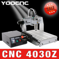 Routeur CNC 4030 Mini fraiseuse à bois 800W routeur à bois avec connexion USB pour bois et métal 110V 220V
