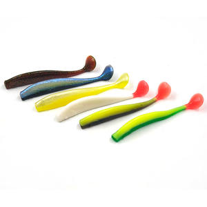 Alfa 100mm 8g Worm Shad Swimbait T-Tail pesca esca realistica in plastica <span class=keywords><strong>per</strong></span> Bass Pike Jigging - Product Image 3