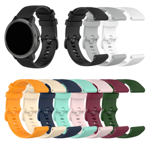 Nouveau bracelet en caoutchouc silicone 18mm 20mm 22mm bracelet de montre intelligente pour <span class=keywords><strong>Garmin</strong></span> Vivoactive 5 4 <span class=keywords><strong>Venu</strong></span> 3 <span class=keywords><strong>4S</strong></span> - Product Image 1