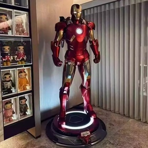 Sculptures de taille réelle de <span class=keywords><strong>Marvel</strong></span> Iron Man et Spider-Man, statues très détaillées <span class=keywords><strong>pour</strong></span> les collections et les expositions de fans - Product Image 4