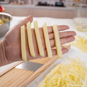 เครื่องหั่นผักแบบแมนโดลีน สำหรับหั่นหัวหอม มันฝรั่ง หั่นเฟรนช์ฟรายส์ 8 มม. ใบมีดกว้างระดับโรงแรม อุปกรณ์ครัวระดับมืออาชีพ - Product Image 5