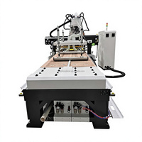 Máquina CNC de Corte y Ensamblaje Automático 1336 para Madera, Router para Muebles de Panel, Gabinetes y Procesamiento de Contrachapado, Suministro para Fábricas
