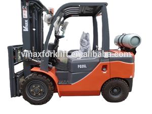 LPGフォークリフトトラック1.5トン3ステージマストリフト高さ6メートル - Product Image 6