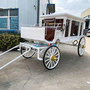 Heißer Verkauf Niedriger Preis Pferde gezogener Leichen wagen zum Verkauf Hearse van Bestattungs wagen brandneues Bestattungs auto - Product Image 3