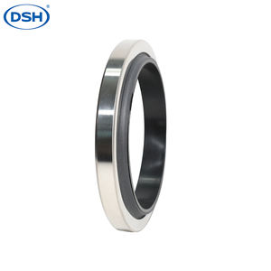 Retentor de Óleo de Aço Inoxidável LA com Dupla Borda, Retentor de Óleo Metálico PTFE+Aço Inoxidável -40 ℃ ~200 ℃   Resistente à Corrosão e à Prova de Vazamentos - Product Image 1