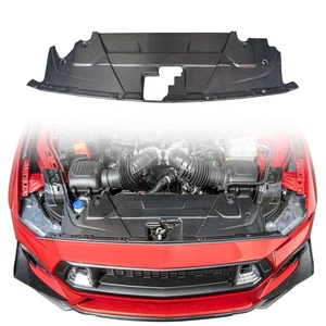 Pelat pendingin serat karbon untuk Ford Mustang Dark Horse S650 ecoost GT penutup Radiator tangki air - Product Image 1