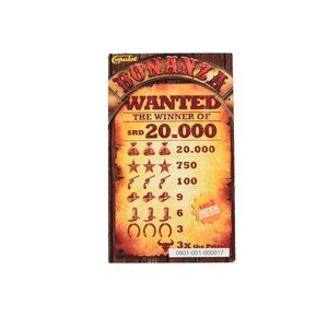 Billets de loterie à languette de haute qualité avec scellage sécurisé, matériaux premium et designs et messages personnalisés - Product Image 2