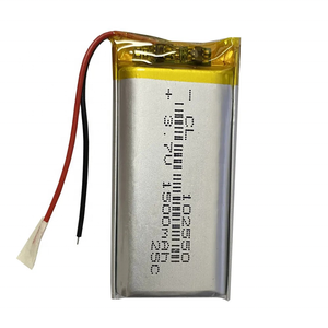 بطارية ليثيوم أيون بوليمر قابلة لإعادة الشحن 102550 <span class=keywords><strong>3</strong></span>.7 فولت 1500 مللي أمبير ساعة 302550 402550 502550 602550 702550 802550 902550 - Product Image 2