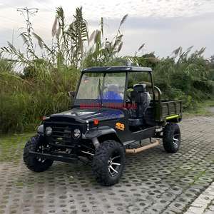 Vehículo Utilitario Estilo Jeep 4x4 con Plataforma de Carga |   Vehículo de Ingeniería Todoterreno de Alta Distancia al Suelo |   Transportador de Herramientas de Alta Resistencia - Product Image 6