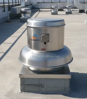 Vente directe - Ventilateur centrifuge de toit à aspiration directe - Ventilateur de ventilation industriel - Extracteur de fumée de cuisine - Extracteur d'air