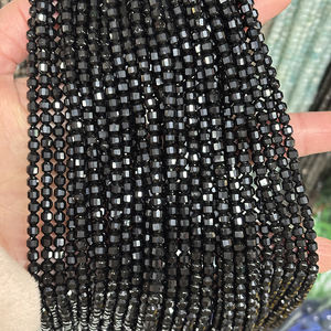 Cuentas de Piedras Preciosas de <span class=keywords><strong>Piedra</strong></span> Natural de 4 mm con Corte de Diamante en Forma de Linterna para la Elaboración de Joyas - Product Image 3