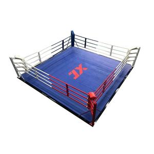 Anillo de tierra <span class=keywords><strong>boxeo</strong></span> logotipo personalizado competencia estándar 6x6m 5x5m anillo de <span class=keywords><strong>boxeo</strong></span> para gimnasio fitness - Product Image 1