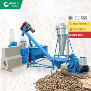 Ligne de production avancée de granulés: traitement des <span class=keywords><strong>copeaux</strong></span> de bois, poudre de bois, branches d'aménagement paysager et bois recyclé - Product Image 1