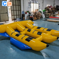 Jeux d'eau gonflables pour adultes Jeux gonflables Mouche d'eau Poisson Banane Jeux gonflables de mer