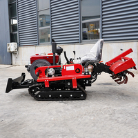 Mini Motoculteurs Rotatifs Agricoles sur Chenilles pour Tracteur