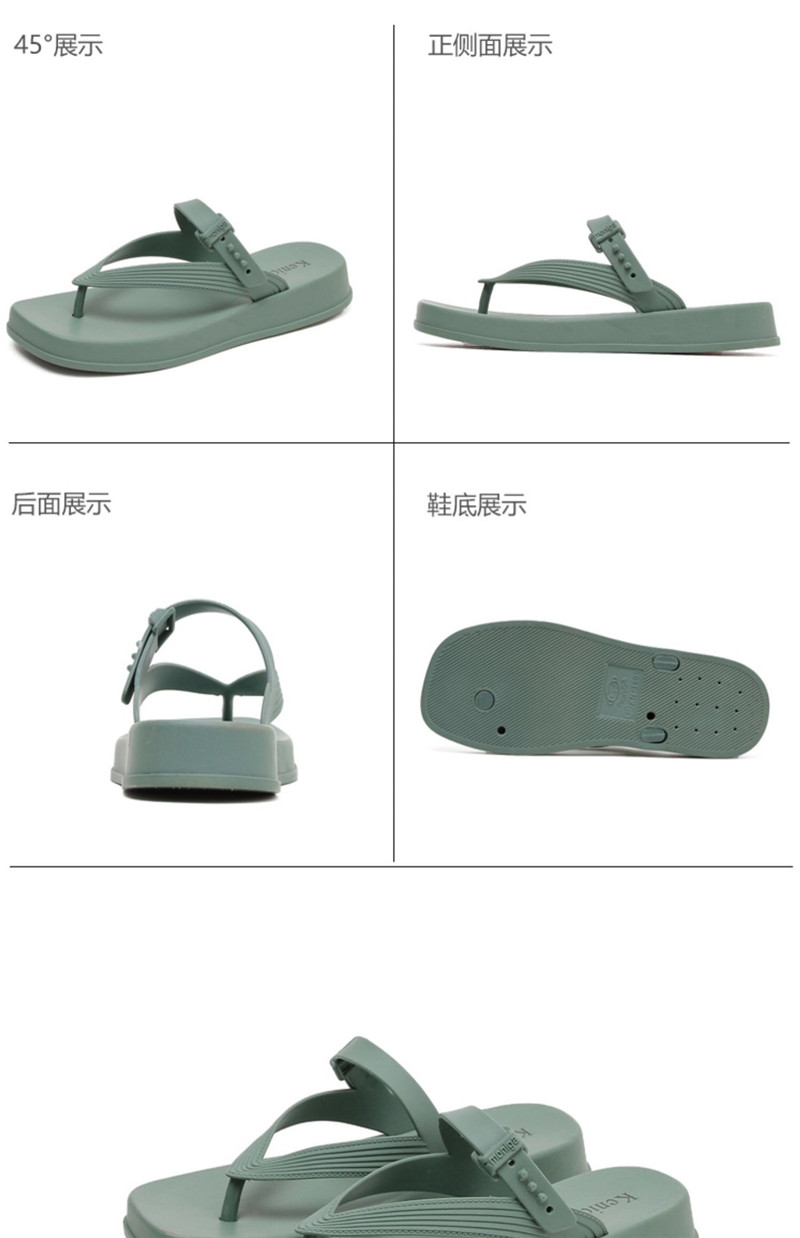 Women's Summer Beach Slides Sandals Outdoor Platform Flip-flops Slippers Girls