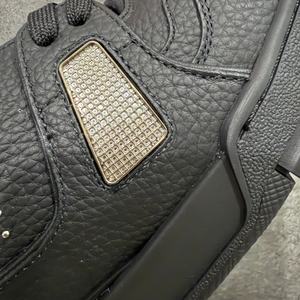 Chaussures de luxe de marques de créateurs, chaussures pour hommes et femmes, cuir véritable, baskets de marque célèbre pour hommes, baskets de skate - Product Image 4