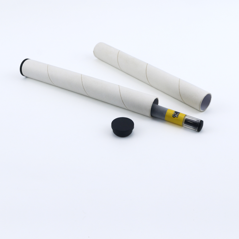 135mm Cardstock Paper Tube Hardy Kraft Paper Tube Organic Natural Rolling Paper Tube for Holding Cigarette Rolled Cone Wraps