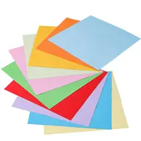 Papier artisanal pliant en 10 couleurs, x 25cm, pour enfants