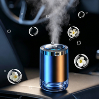 Diffuseur d'arômes et humidificateur intelligent pour voiture, lampe d'ambiance ciel étoilé, décoration intérieure haut de gamme, lumière parfumée