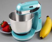 Mélangeur Électrique de Cuisine Personnalisé, Batteur Planétaire Multifonction Certifié GS, 3L, en Acier Inoxydable avec Crochet Pétrisseur