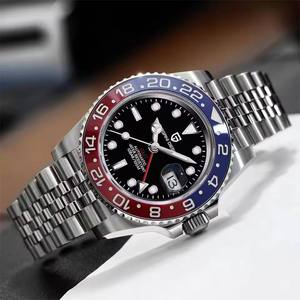 PAGANI DESIGN 1662 Men's Mechanical Watches Rubber Strap Rotating Bezel 100 Waterproof Sports Wristwatch Mens Business <b>Clock</b> - Product Image 6