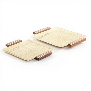 Juego de dos bandejas rectangulares para chocolate, bandeja de chocolate hecha a mano de alta calidad con acabado dorado, nueva bandeja para chocolate - Product Image 1