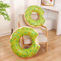Vente en Gros d'Usine Bouée de Natation Circulaire Forme Donut Personnalisée Jouet Gonflable pour Piscine pour Enfants et Adultes