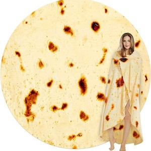 Couverture en flanelle douce double face personnalisée avec différents motifs, couverture mexicaine en flanelle douce, couverture en flanelle douce à imprimé pizza - Product Image 3