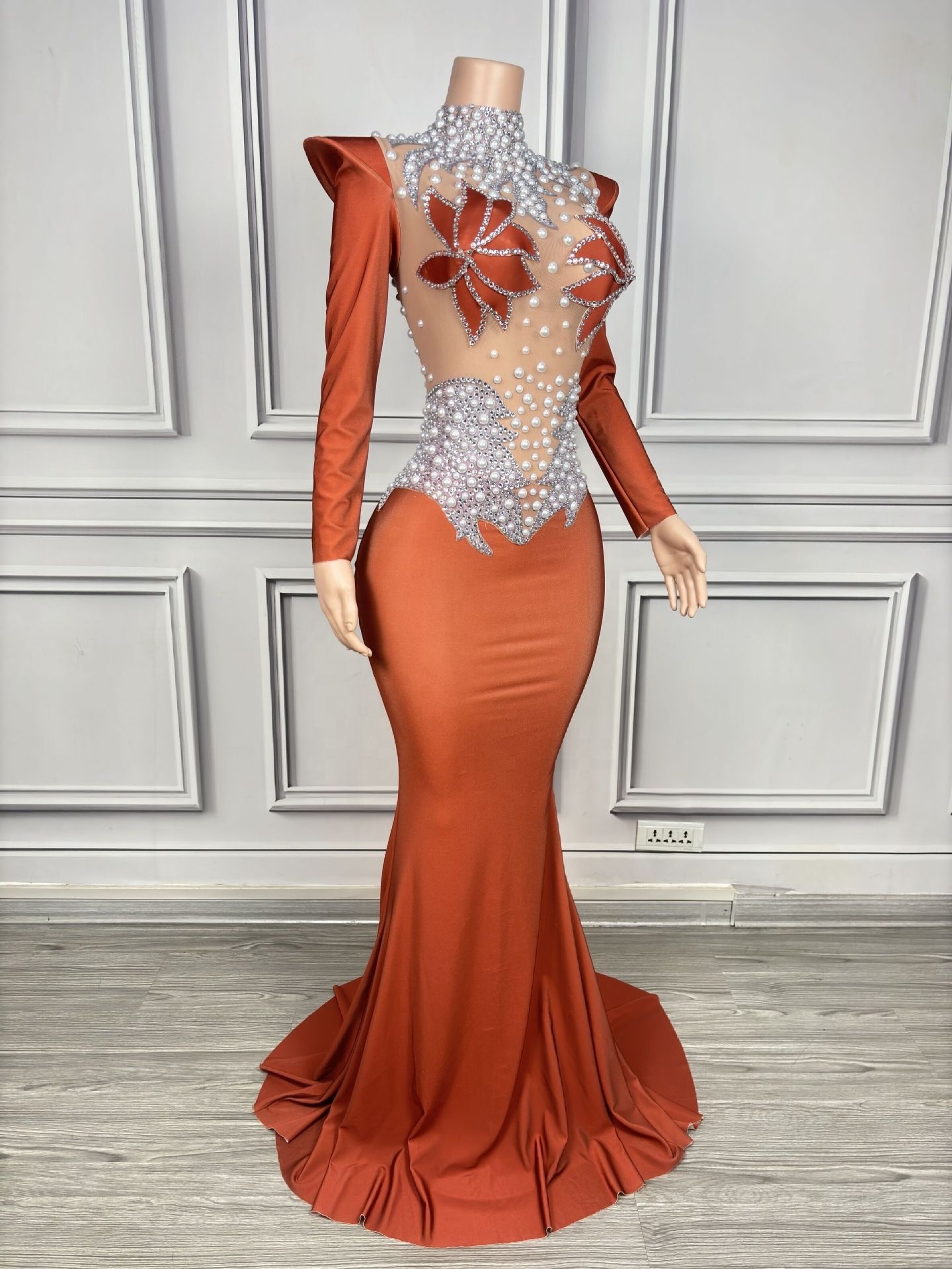 prom dresses black one shoulder Charming Sequins Color:FRENCH NAVY this dress is your 28w Kristell Wedding Dress Sparkly