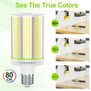 Bombilla LED Horizontal Tipo Maíz 120W/100W/80W 18000Lm E39 para Iluminación de Grandes Áreas: Centros Comerciales, Gimnasios, Calles, Almacenes, Fábricas - Product Image 6