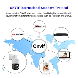 Caméra de sécurité PTZ 4K AI 5MP 8MP IP avec détection humaine, véhicule, visage et flamme, surveillance commerciale/domestique, détection de mouvement Cloud - Product Image 6