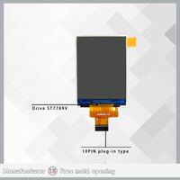 Ips 240*320 Spi/rgb/mcu/mipi 2.4 inci Tft layar tampilan Lcd modul 16pin 17pin 20pin 24pin layar sentuh untuk arduino 2.4