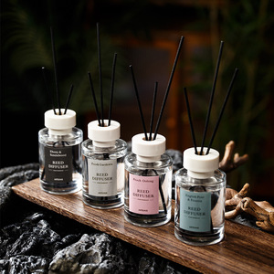 Deodorante per ambienti di lusso 120ml fragranza per la casa di lunga durata Rattan aromaterapia olio essenziale di Reed <span class=keywords><strong>diffusore</strong></span> <span class=keywords><strong>con</strong></span> <span class=keywords><strong>bastoncini</strong></span> - Product Image 2