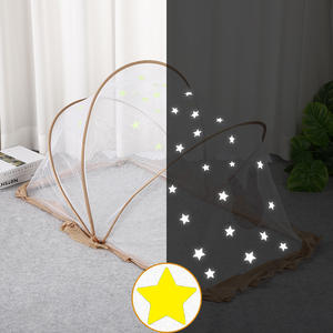 Zanzariera pieghevole luminosa per bambini, copertura pieghevole per zanzariera per neonati, lettino per bambini, yurt per neonati, transfrontaliero - Product Image 2