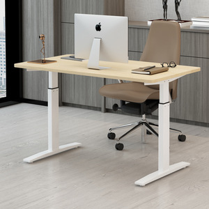 Bàn làm việc đứng điều chỉnh độ cao bằng điện, động cơ đơn, bán buôn, bàn nâng thông minh cao cấp cho văn phòng - Product Image 4