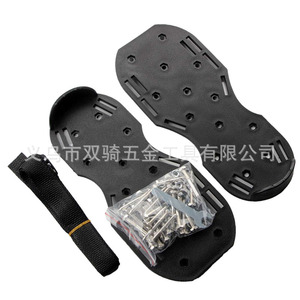 Green Spike Aerators For Garden Soil Loosening With Adjustable Straps And Screws - Product Image 5