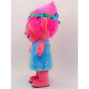 Costume de Mascotte Gonflable Populaire pour Adulte : Mascotte Gonflable Publicitaire <span class=keywords><strong>Poppy</strong></span>, Inspirée des Dessins Animés de Princesse Troll Magique - Product Image 4
