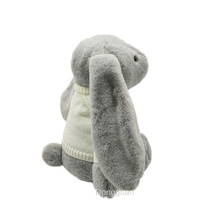 <span class=keywords><strong>Peluche</strong></span> di <span class=keywords><strong>Coniglio</strong></span> <span class=keywords><strong>Grigio</strong></span> Cartoonesco con Imbottitura in Cotone PP, Produttori di Giocattoli di Dongguan, 31cm-50cm, Giocattolo per Bambini (4-6 Anni) - Product Image 2